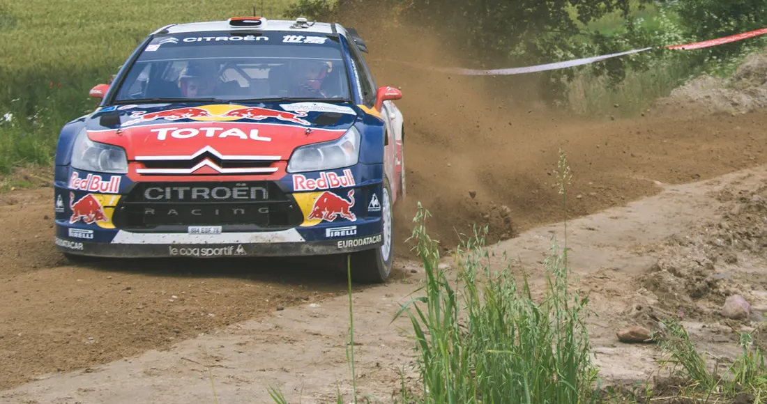 Citroën DS3 on a rally stage